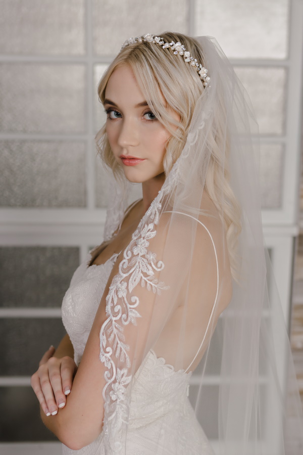 Coventry Headband by En Vouge - Whyte Weddings Worthing